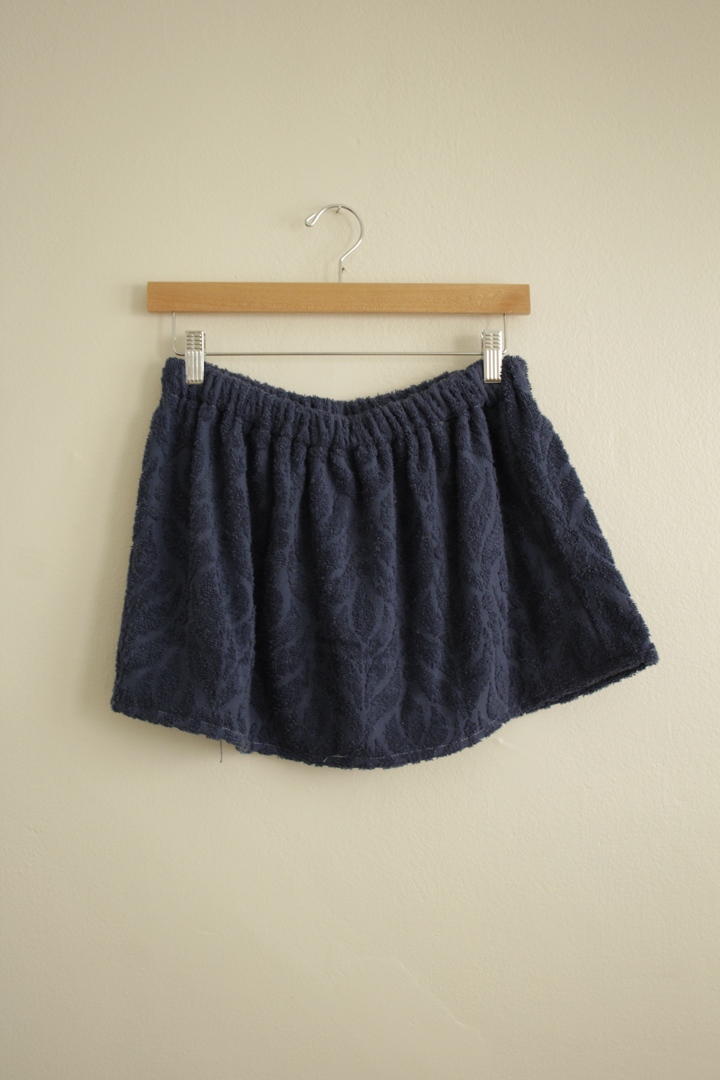 Towel Skirt in Navy