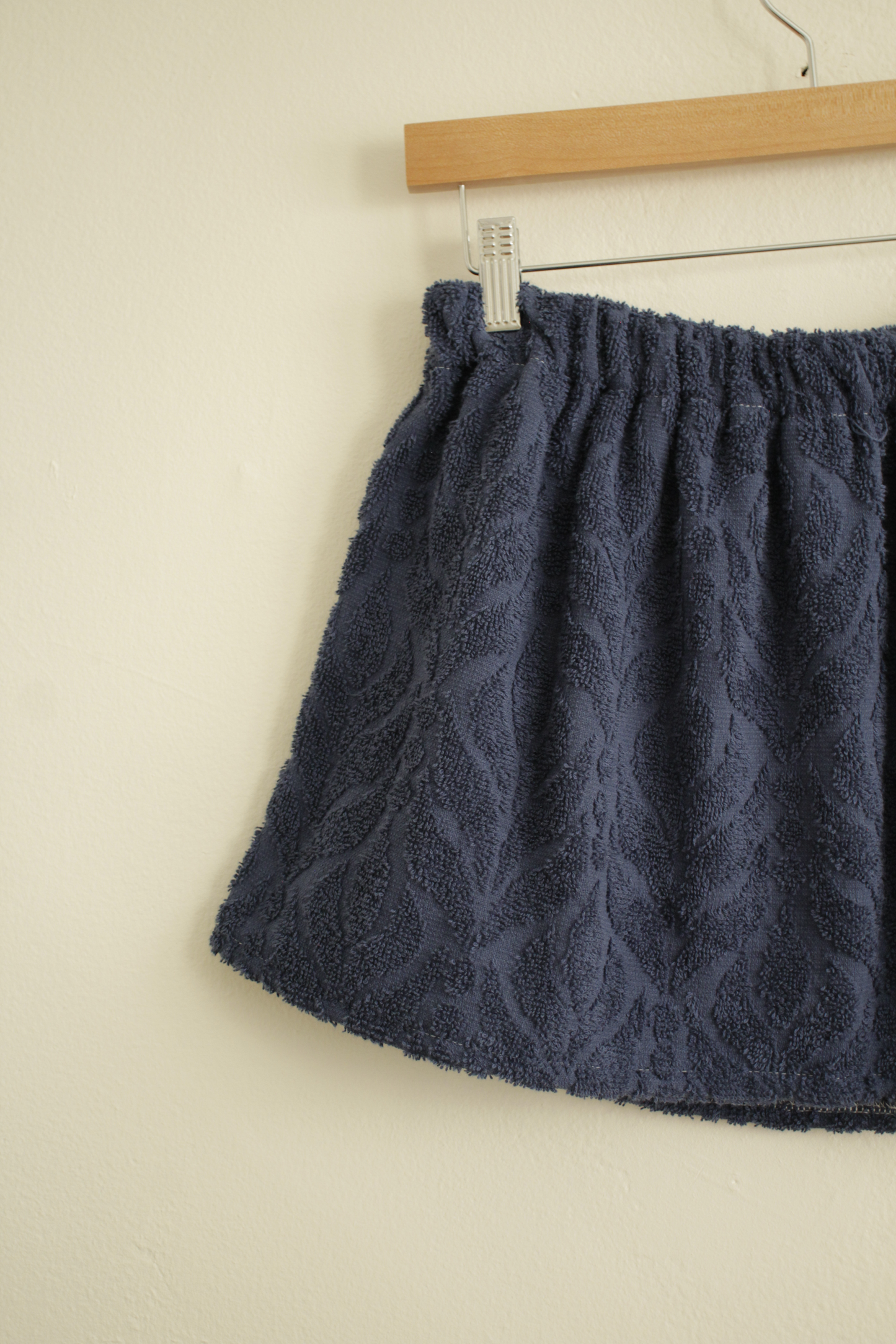 Towel Skirt in Navy