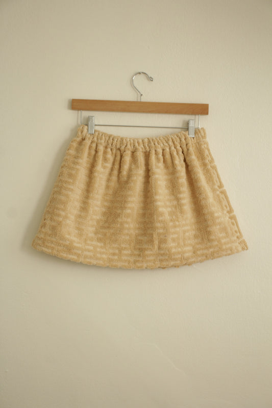 Towel Skirt in Salmon