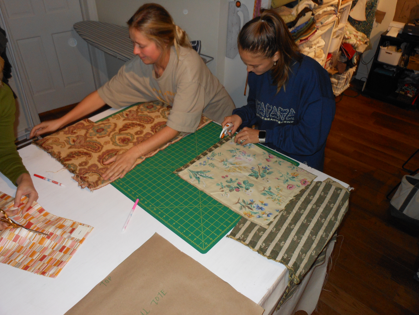 TUES September 1: SIP + SEW: TOTE BAG WORKSHOP