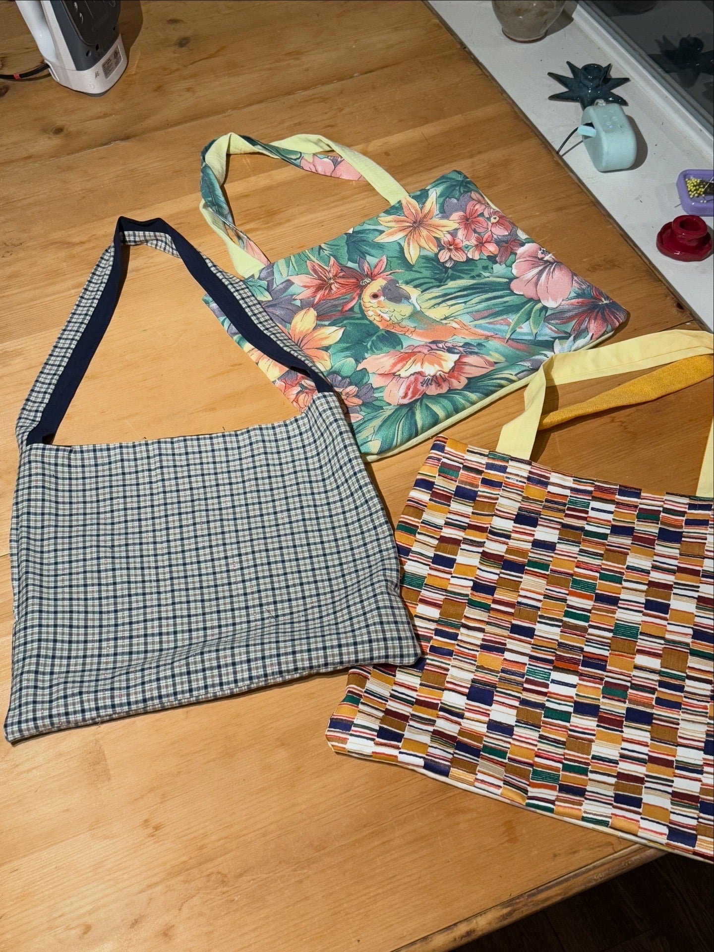 TUES September 1: SIP + SEW: TOTE BAG WORKSHOP