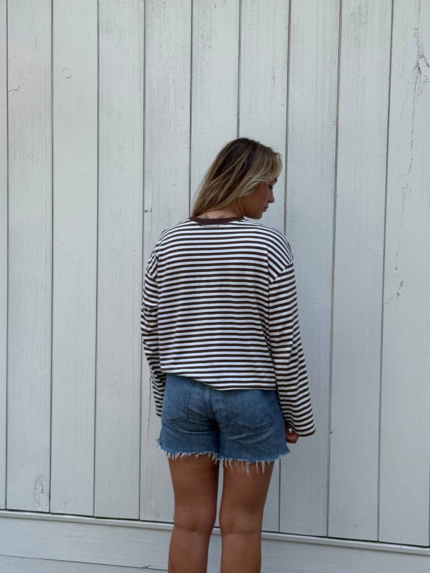 End of the Line LS in white