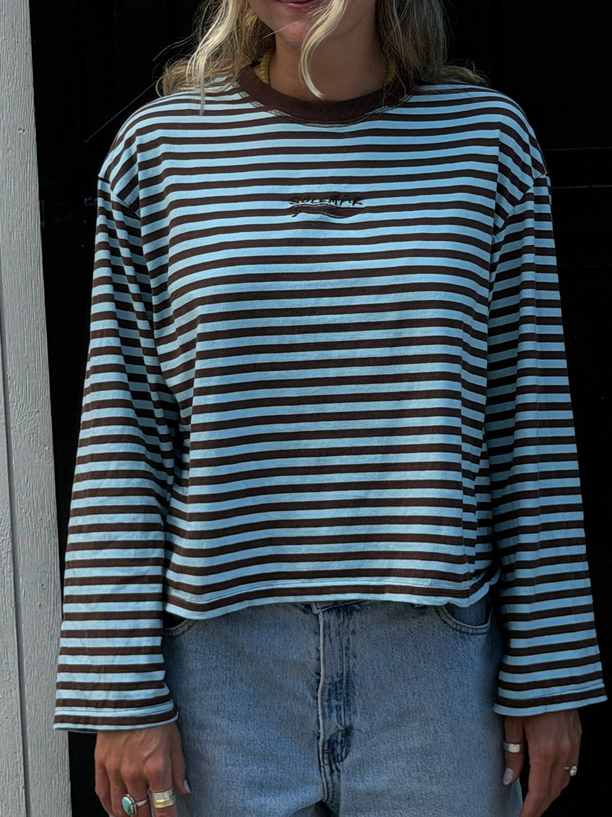 End of the Line LS in blue/brown
