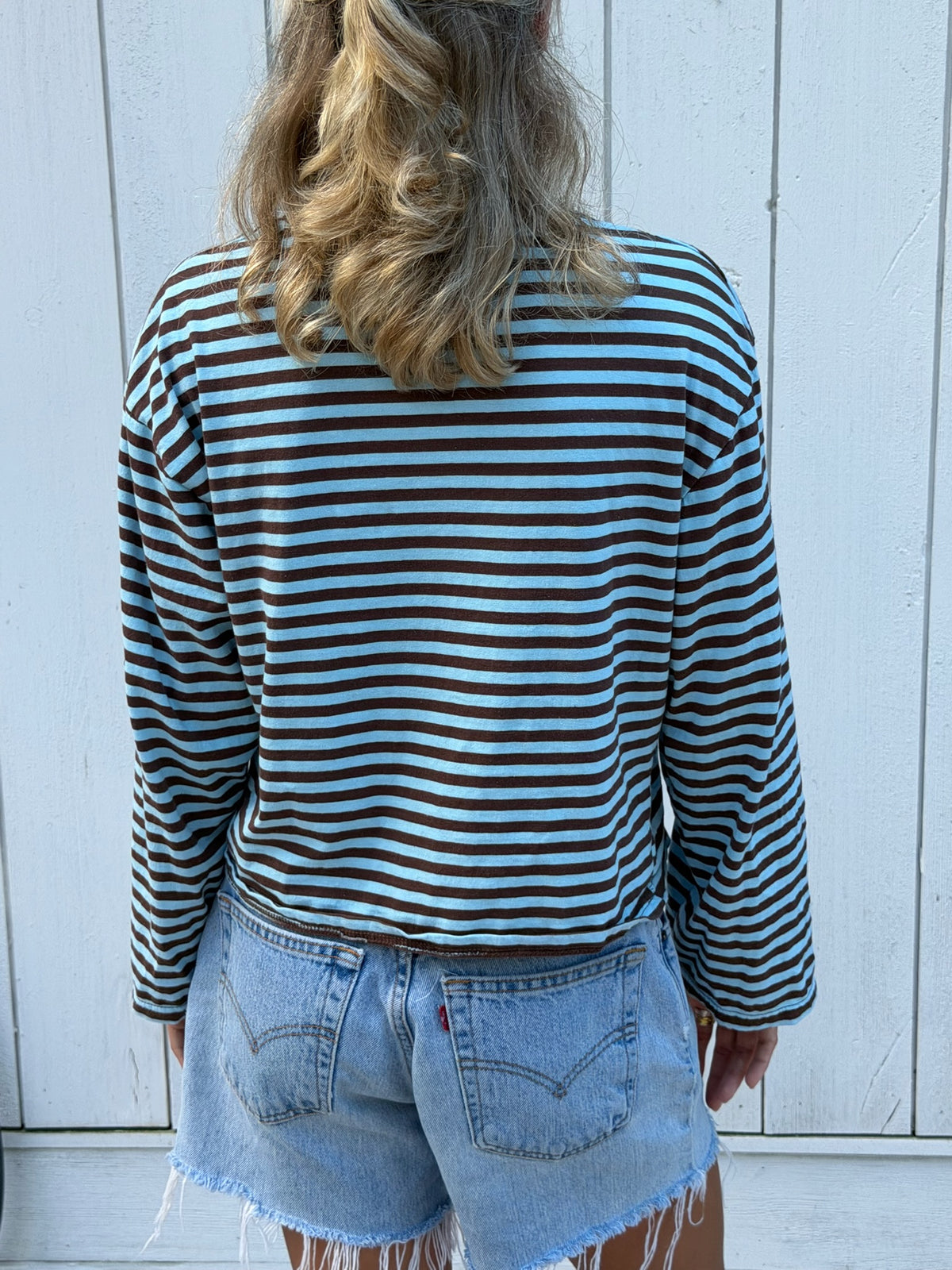End of the Line LS in blue/brown
