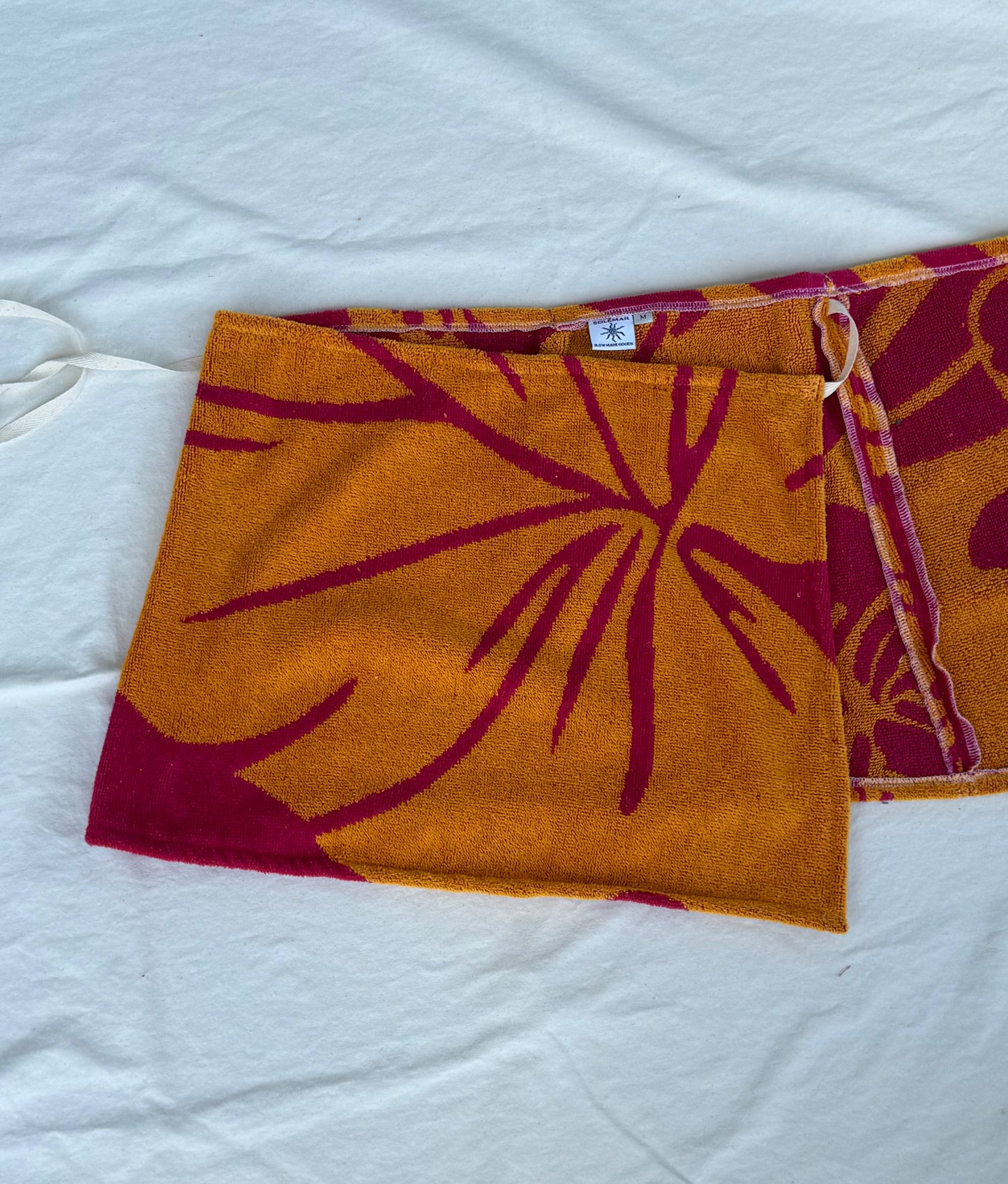Wrap Skirt in Hibiscus