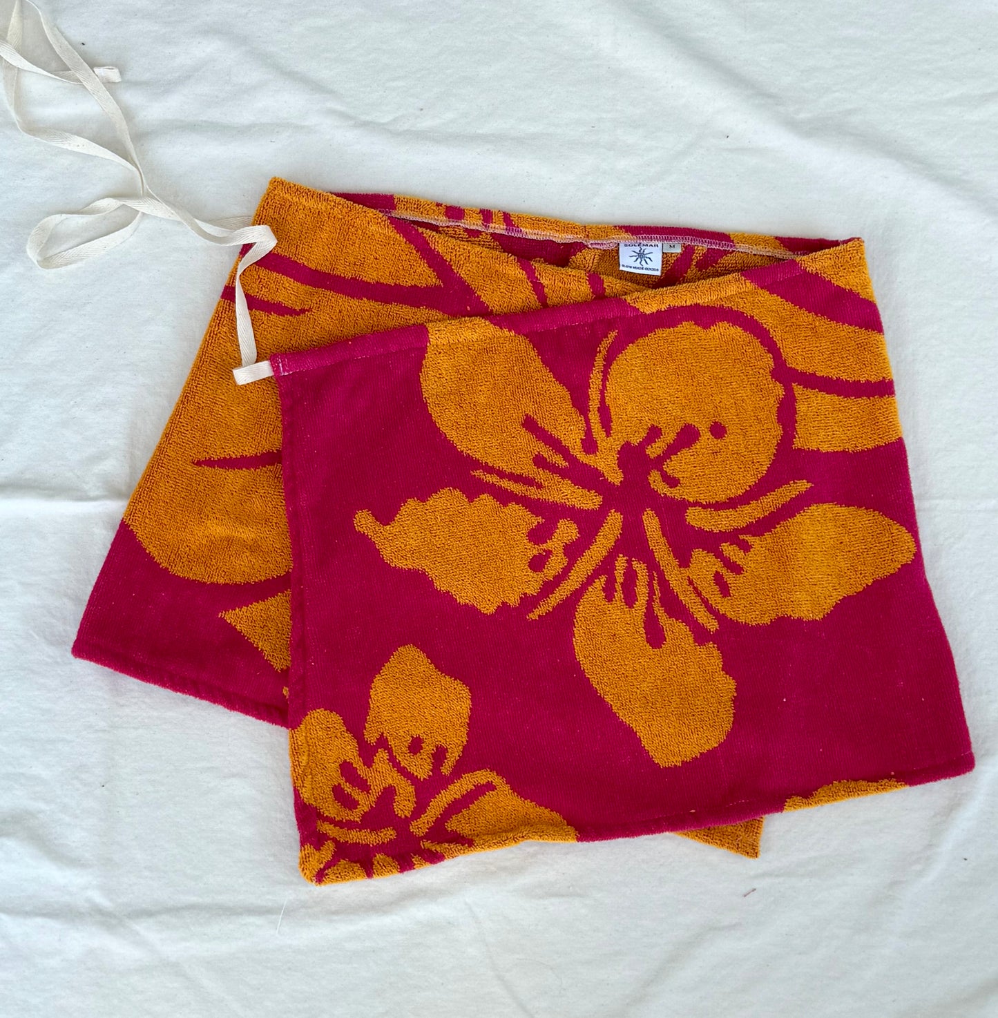 Wrap Skirt in Hibiscus
